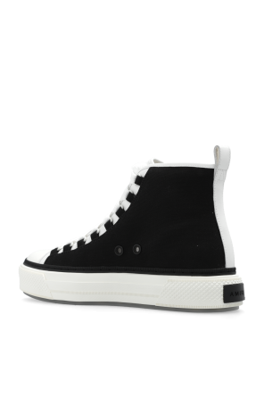 スタイリッシュ♪【AMIRI】MA Court High-Top Sneakers AMIRI Men's M.A. Court High Black / White High Top Sneakers